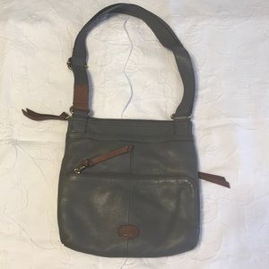 Fossil leather purse